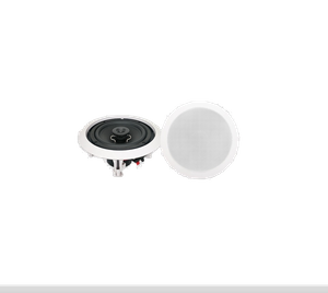 4 英寸吸顶式扬声器，带后盖