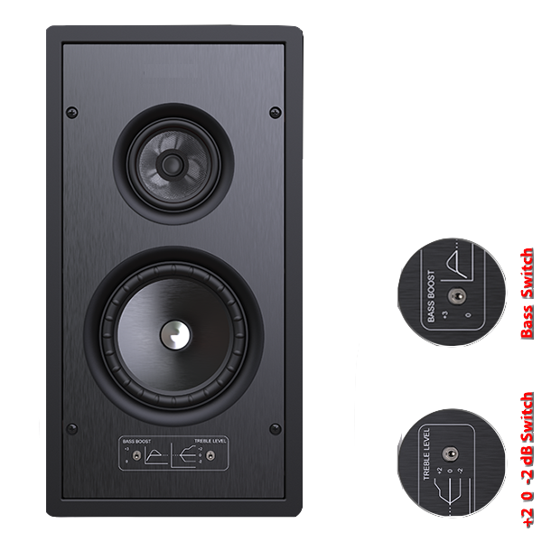 6.5寸3路HIFI家庭影院壁挂音箱